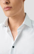 ETON Dress Shirts Slim Solid Black Buttons Signature Twill Shirt