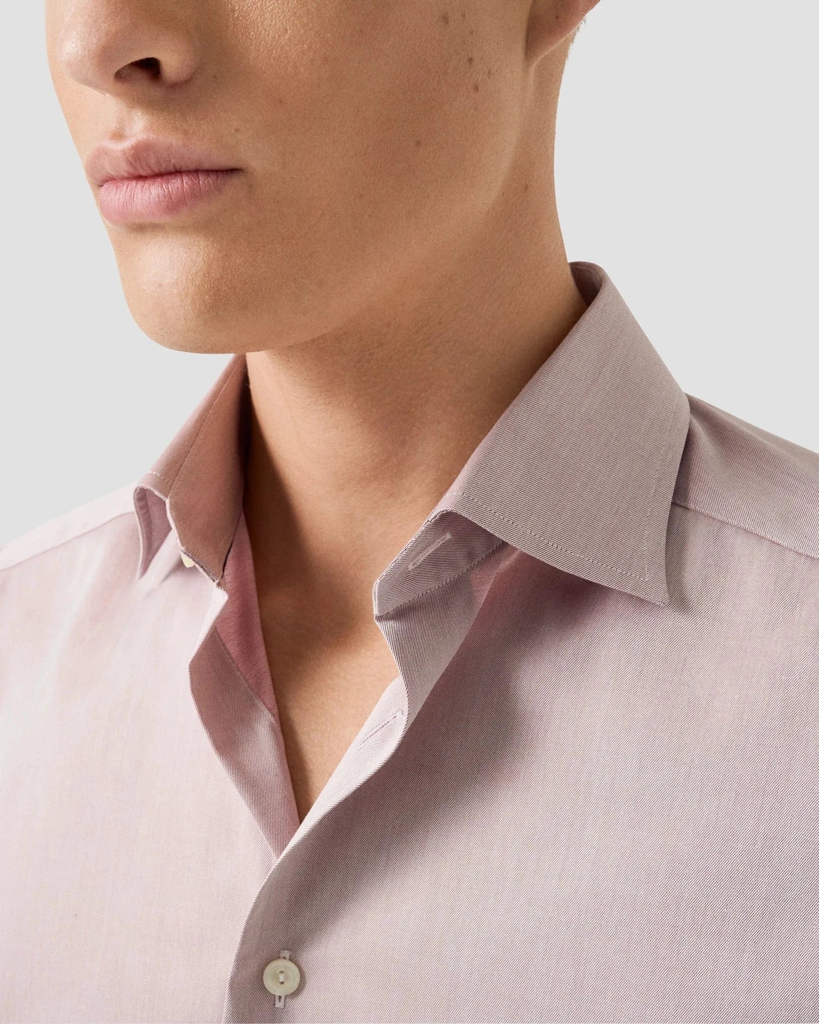 ETON Dress Shirts Slim Solid Signature Twill Shirt