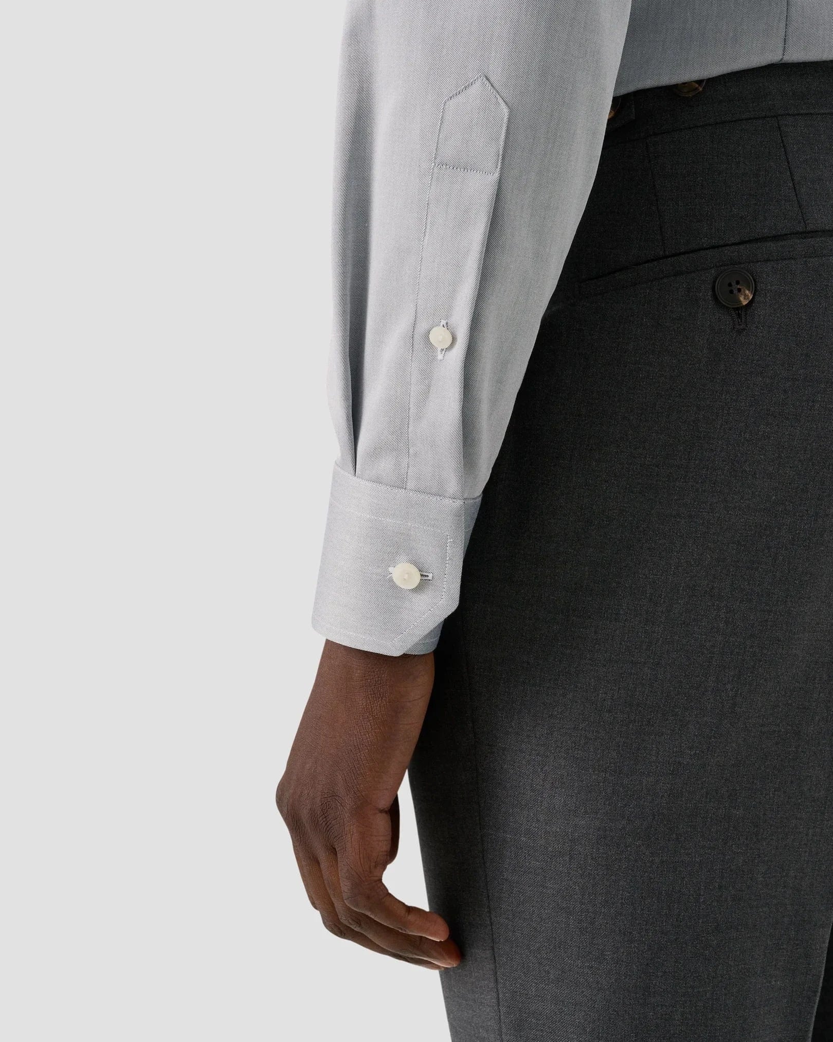 ETON Dress Shirts Slim Solid Signature Twill Shirt