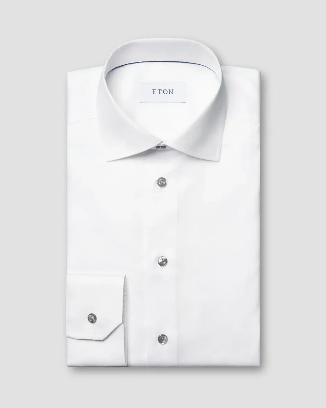 ETON Dress Shirts Slim Solid Signature Twill Shirt