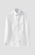 ETON Dress Shirts Slim White Piqué Tuxedo Shirt