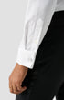 ETON Dress Shirts Slim White Plissé Tuxedo Shirt
