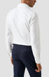 ETON Dress Shirts Slim White Textured Twill Shirt