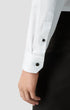 ETON Dress Shirts Solid Brown Buttons Signature Twill Shirt