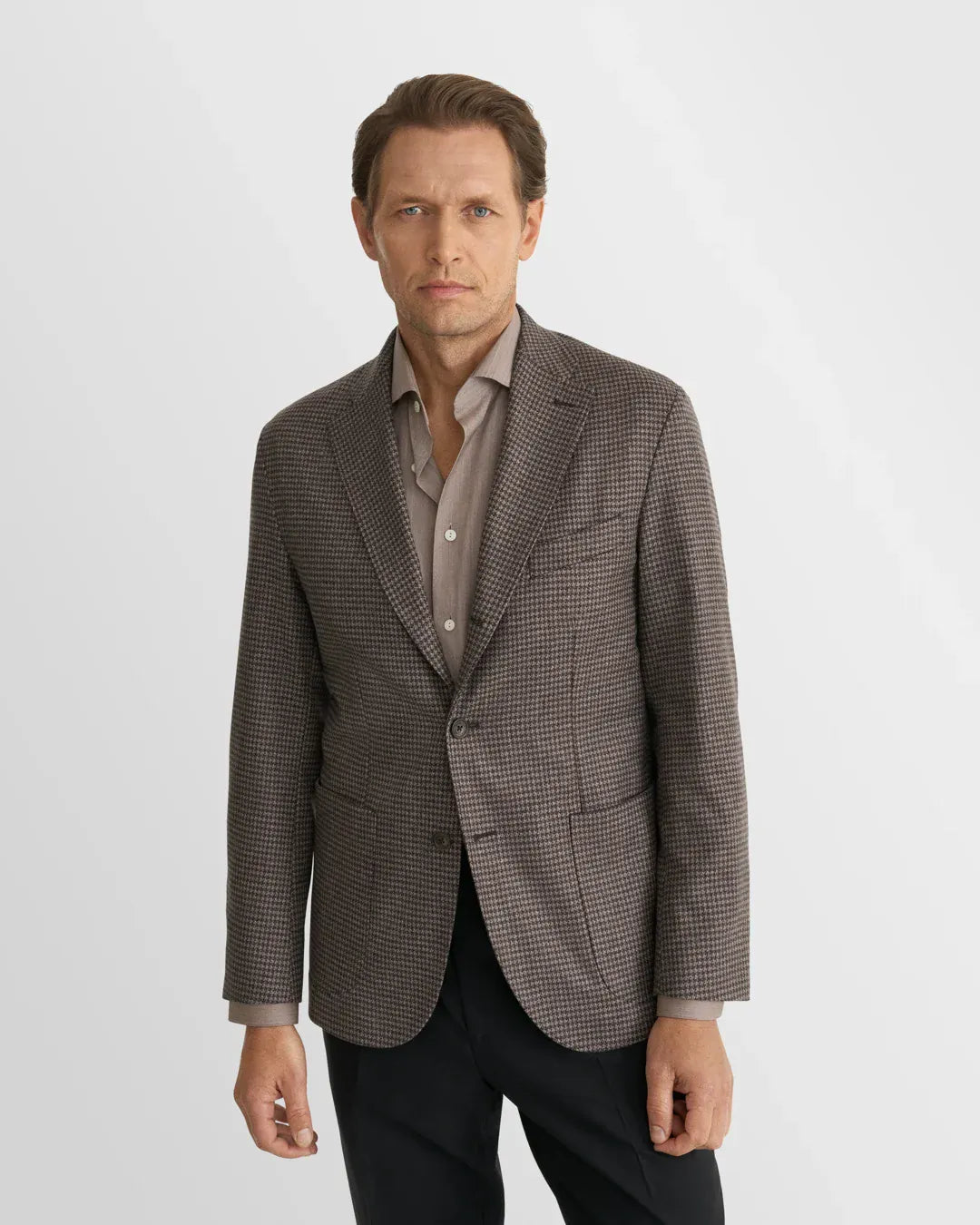 ETON Dress Shirts Solid Merino Shirt