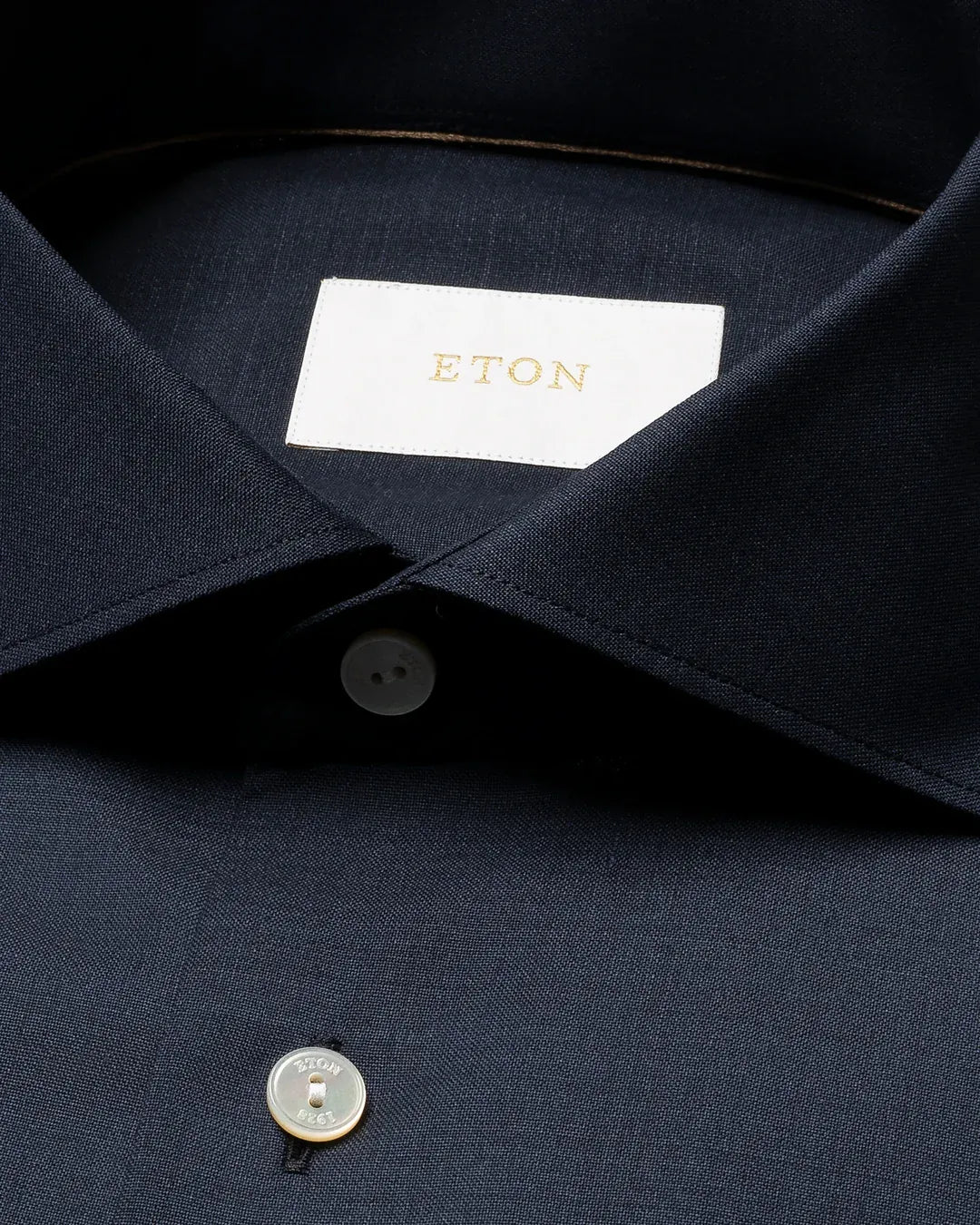 ETON Dress Shirts Solid Merino Shirt