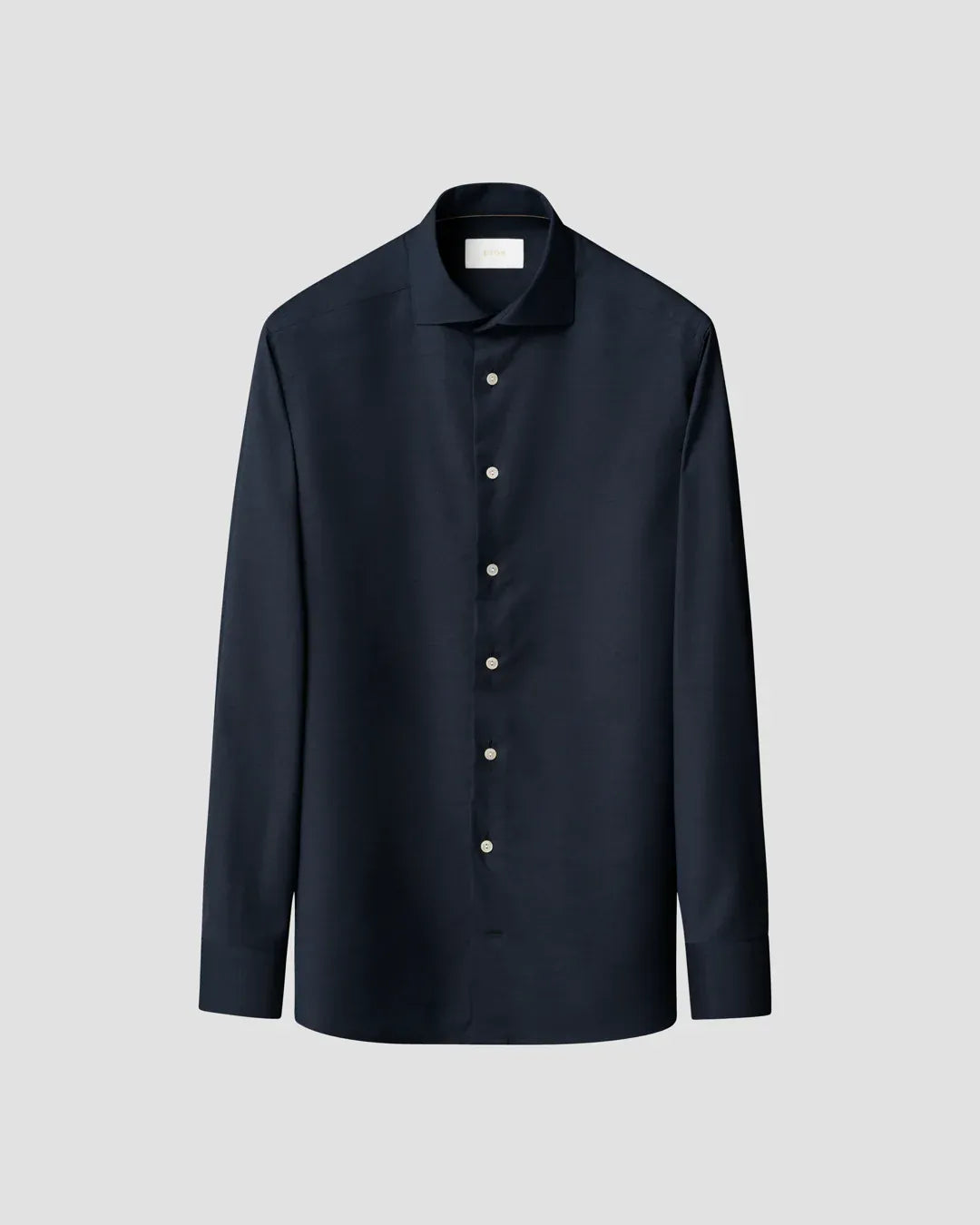 ETON Dress Shirts Solid Merino Shirt