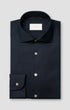 ETON Dress Shirts Solid Merino Shirt