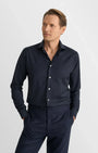 ETON Dress Shirts Solid Merino Shirt