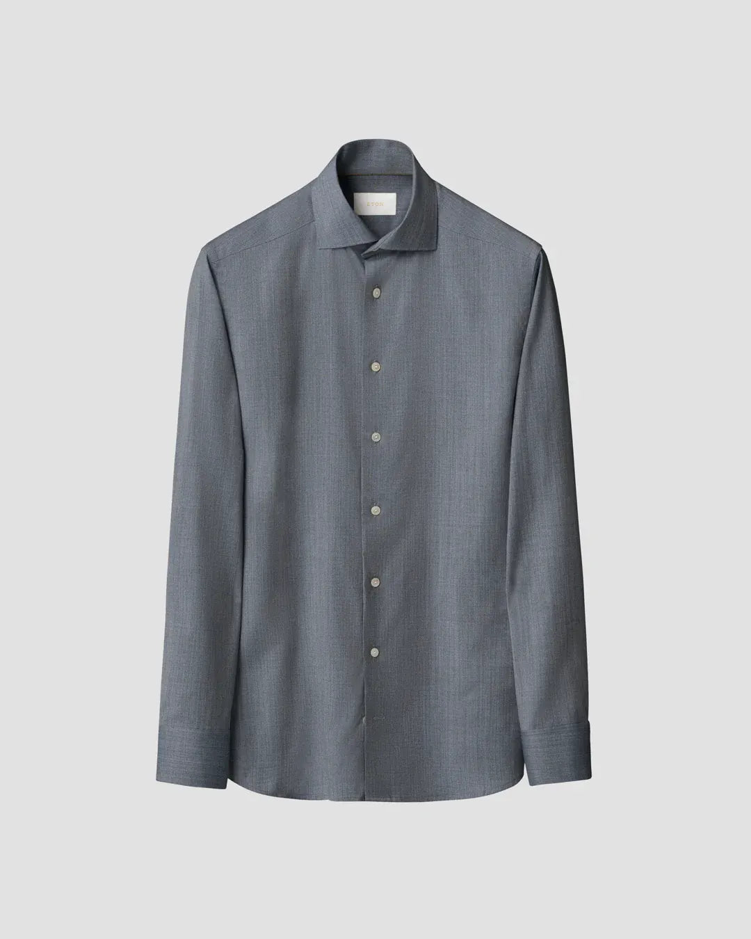 ETON Dress Shirts Solid Merino Shirt