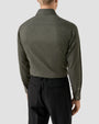 ETON Dress Shirts Solid Signature Flannel Shirt