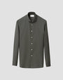 ETON Dress Shirts Solid Signature Flannel Shirt Slim