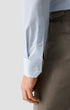 ETON Dress Shirts Striped Fine Twill Shirt in Blue