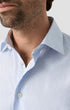 ETON Dress Shirts Striped Fine Twill Shirt in Blue