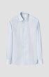 ETON Dress Shirts Striped Fine Twill Shirt in Blue