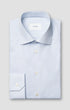 ETON Dress Shirts Striped Fine Twill Shirt in Blue