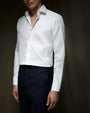 ETON Dress Shirts WHITE / CONT 39 Contemporary White Signature Twill Shirt