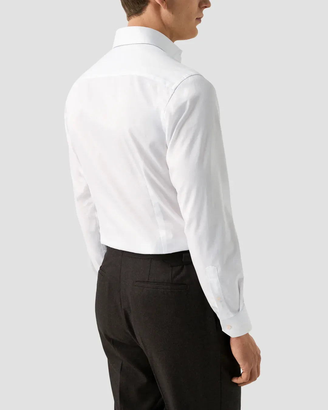 ETON Dress Shirts WHITE Contemporary White Signature Twill Shirt