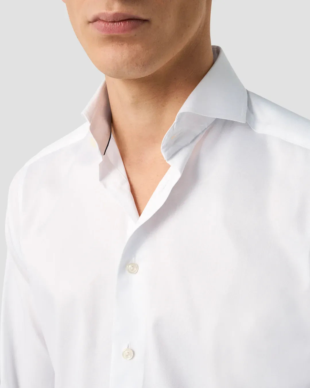 ETON Dress Shirts WHITE Contemporary White Signature Twill Shirt