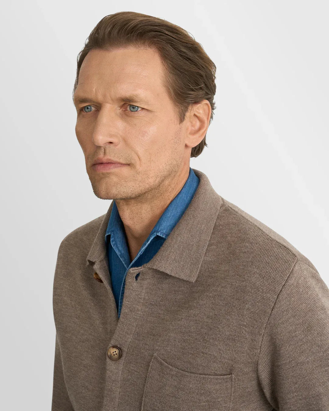 ETON Flannels & Overshirts Milano Knit Shirt Jacket