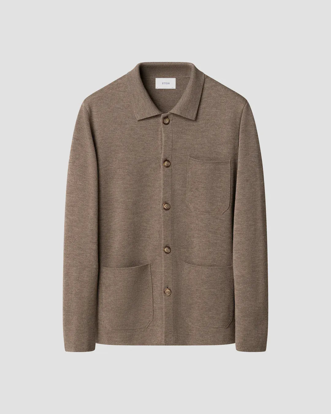 ETON Flannels & Overshirts Milano Knit Shirt Jacket