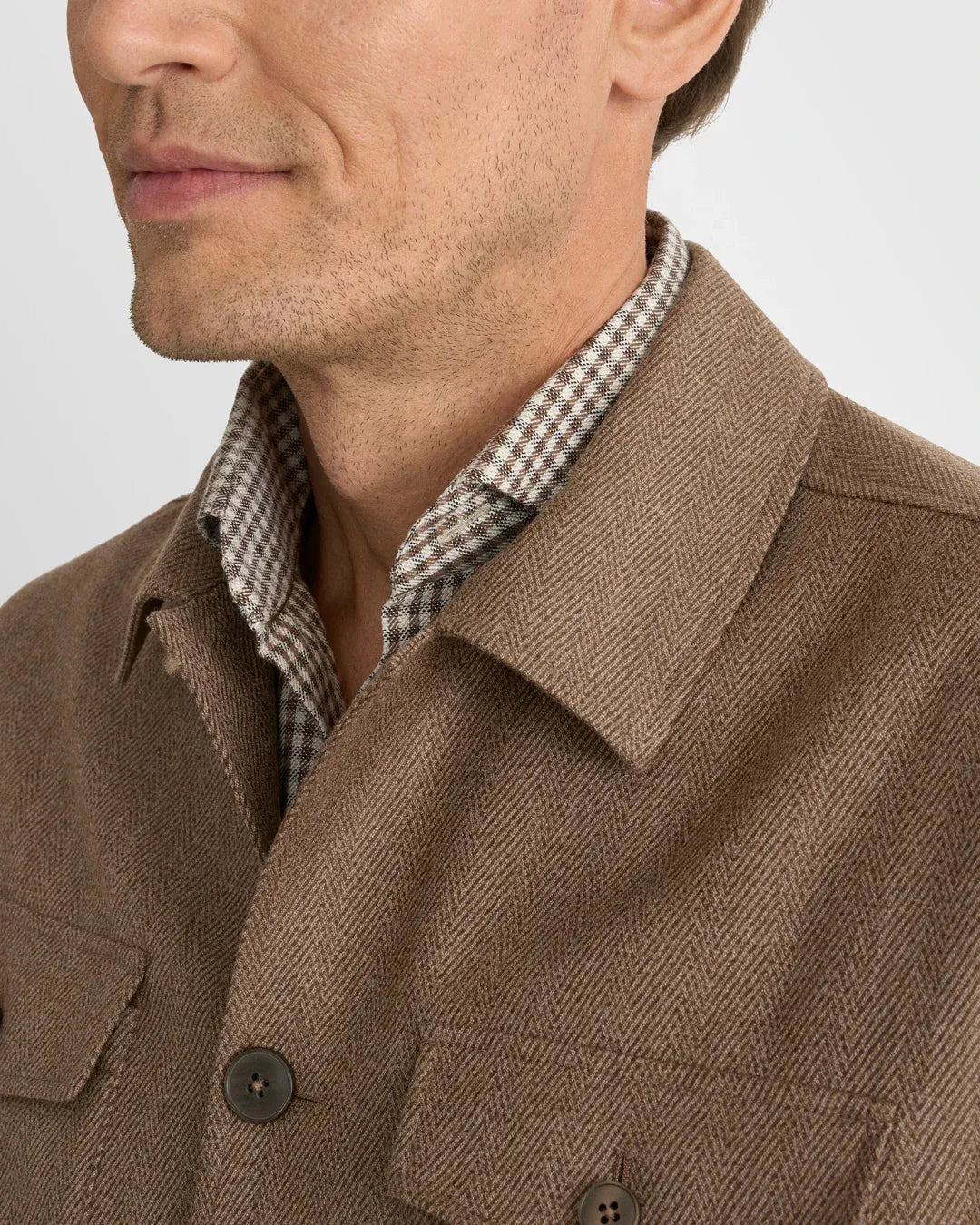 ETON Flannels & Overshirts Wool Shirt Jacket