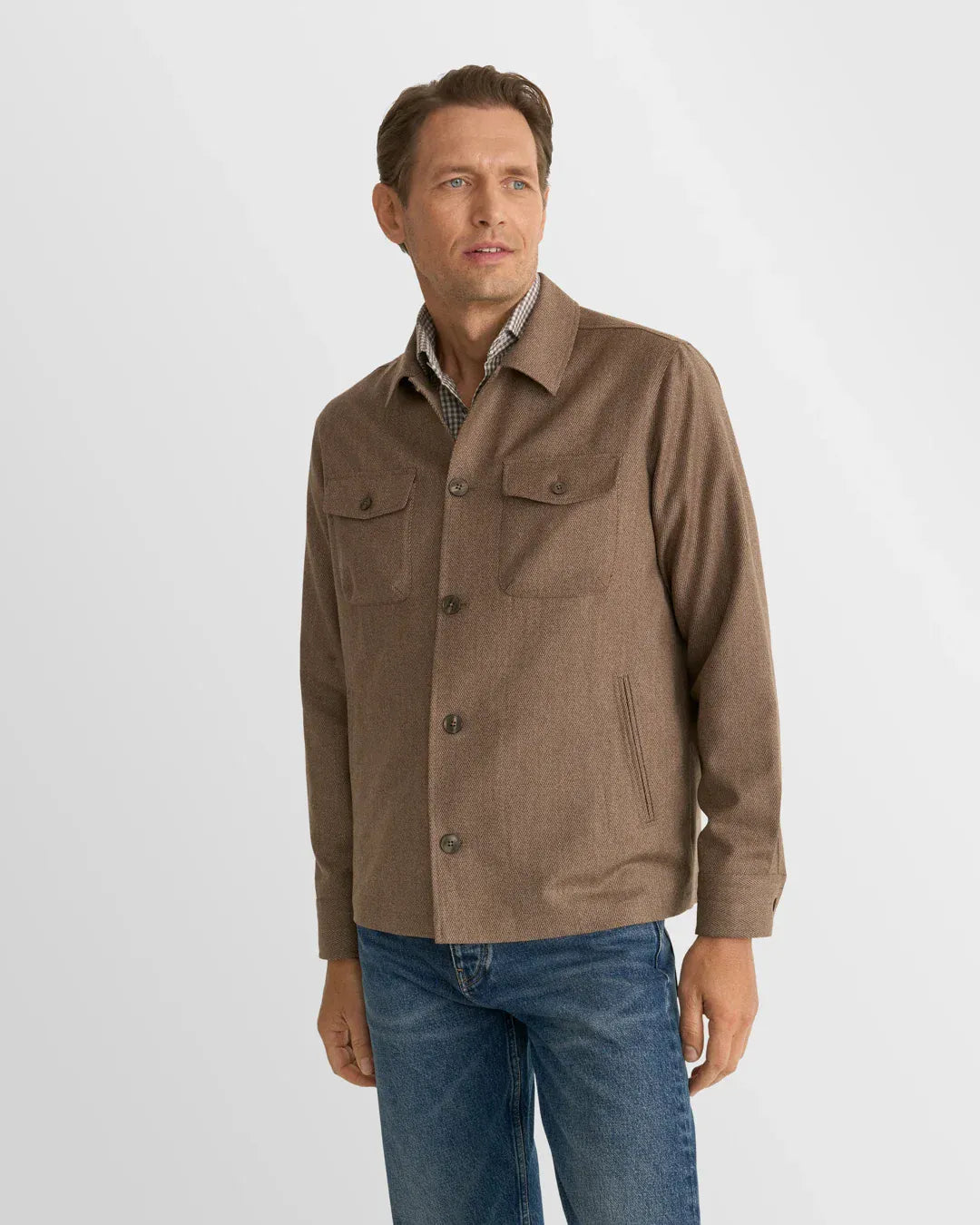 ETON Flannels & Overshirts Wool Shirt Jacket