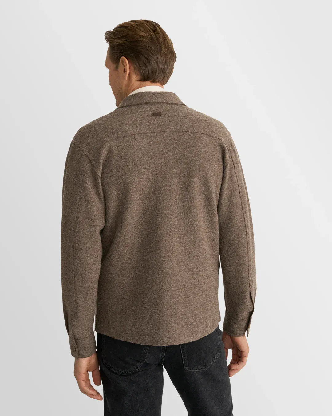 ETON Jackets Boiled Wool Shirt Jacket