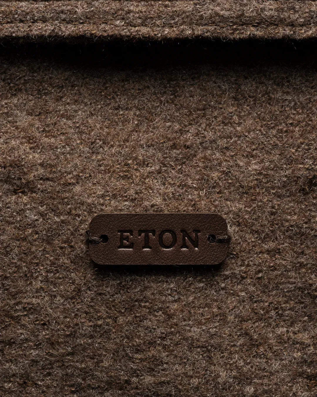 ETON Jackets Boiled Wool Shirt Jacket