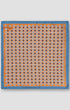 ETON Pocket Square ORANGE 49 / OS Geometric Silk Pocket Square