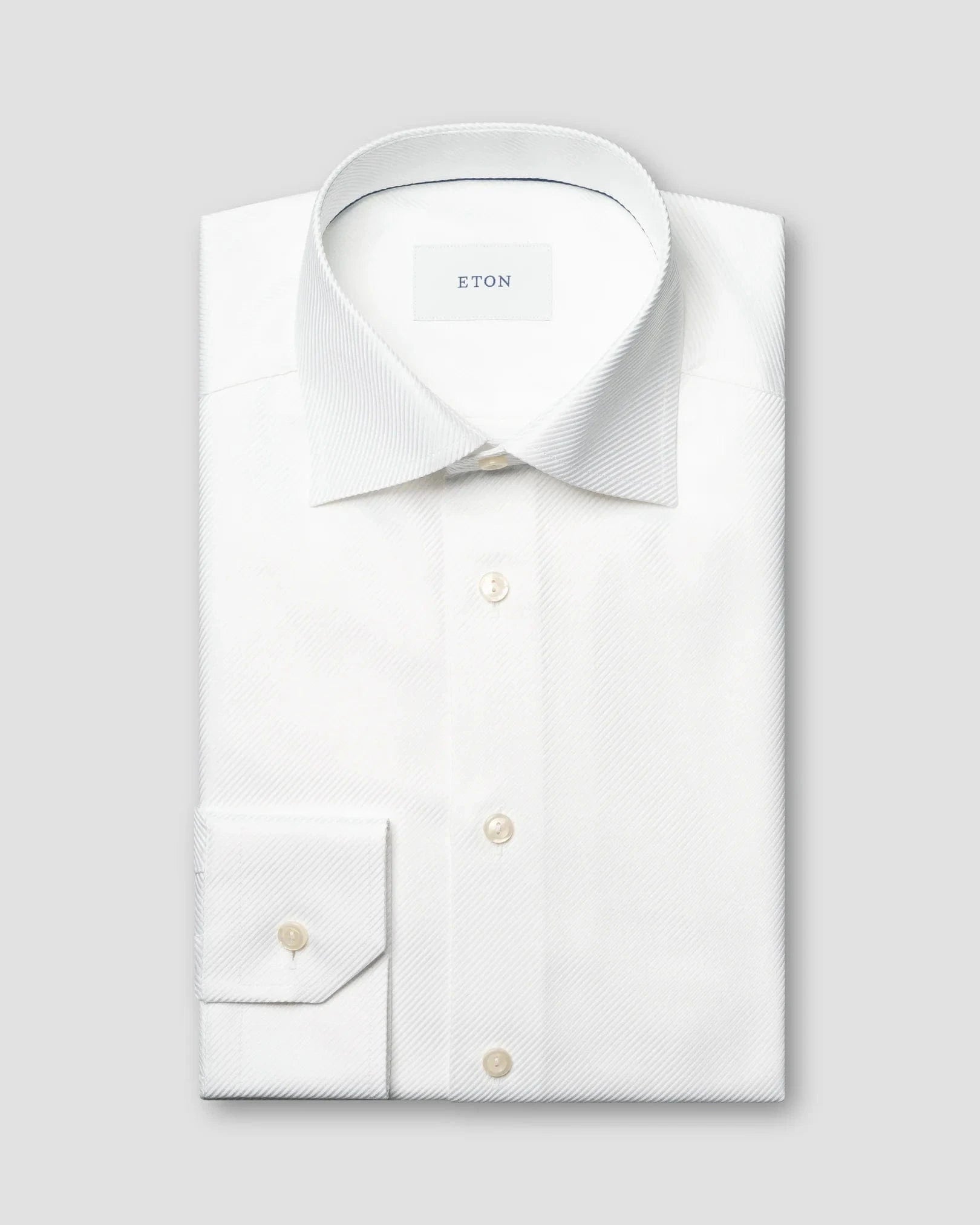 ETON Slim Solid King Twill Shirt