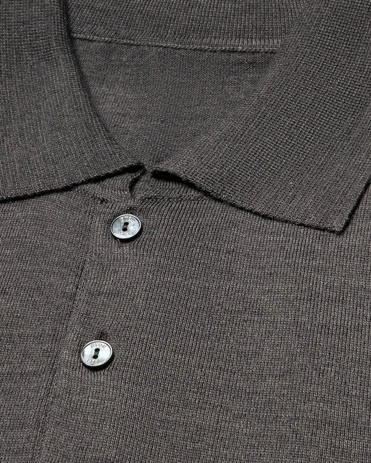 ETON Sweaters Fine Knit Polo Sweater