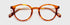 Eye Bobs Readers Golden Age in Orange Agate (2.50)