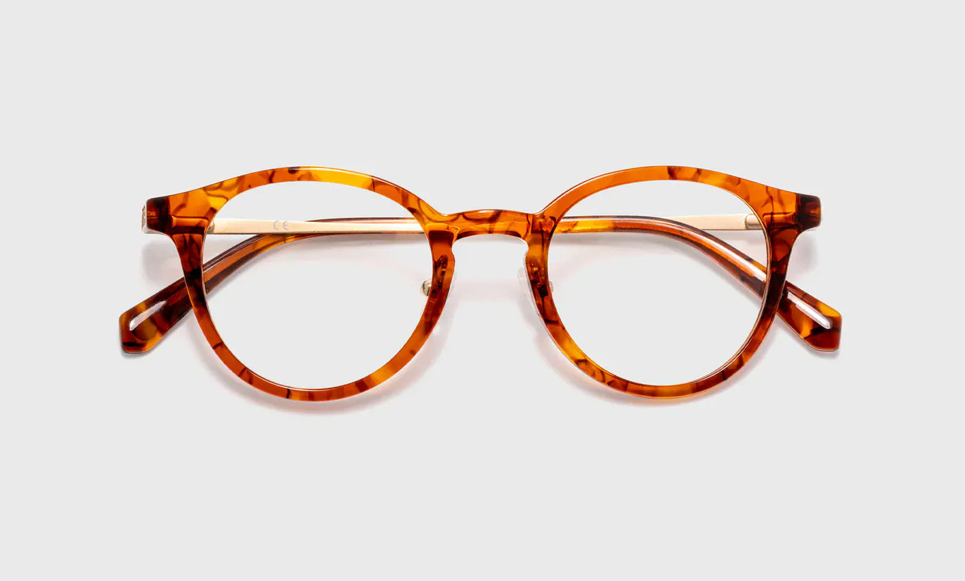 Eye Bobs Readers Golden Age in Orange Agate (2.50)