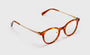 Eye Bobs Readers Golden Age in Orange Agate (2.50)