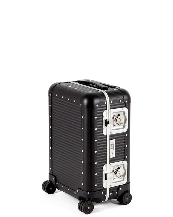 F.P.M. Luggage Bank Spinner 55M in Caviar Black