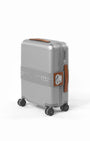F.P.M. Luggage Bank Zip Deluxe Spinner 55M in Glacier Grey
