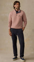 Faherty 1/4 Zip Epic Quilted Fleece Pullover