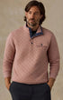 Faherty 1/4 Zip Epic Quilted Fleece Pullover