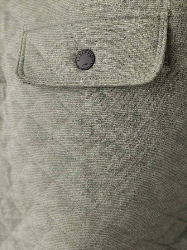 Faherty 1/4 Zip Epic Quilted Fleece Pullover