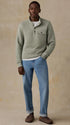 Faherty 1/4 Zip Epic Quilted Fleece Pullover