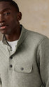 Faherty 1/4 Zip Epic Quilted Fleece Pullover