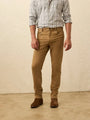 Faherty 5-Pockets Elk Brown / 30X30 Stretch Terry 5-Pocket Pant