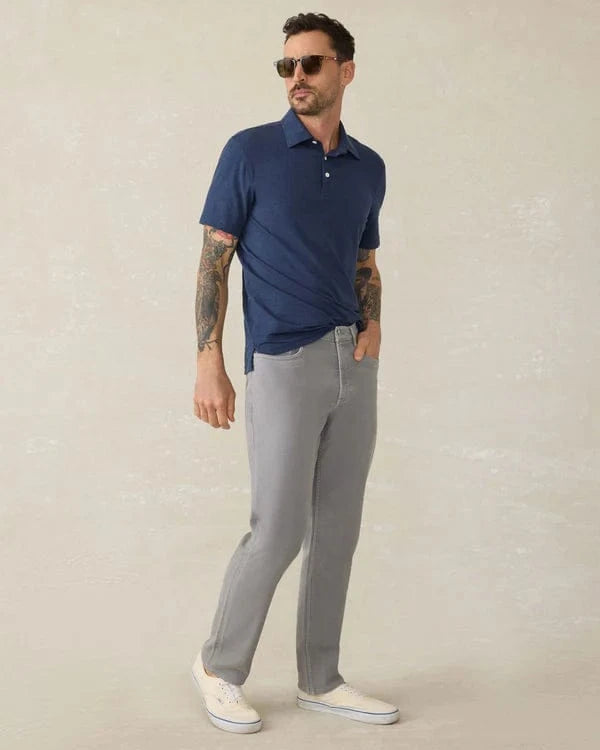Faherty 5-Pockets IRON / 30X32 Stretch Terry 5-Pocket Pant