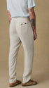 Faherty 5-Pockets Linen Drawstring Pant in Weathered Sand