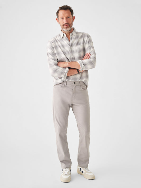 Faherty 5-Pockets Movement™ 5-Pocket Pant - Fossil