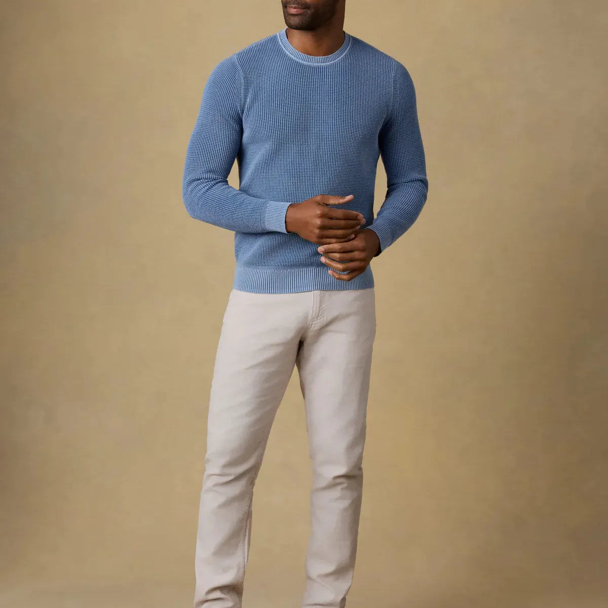 Faherty 5-Pockets Movement™ Linen 5-Pocket Pant in Dorset Sand