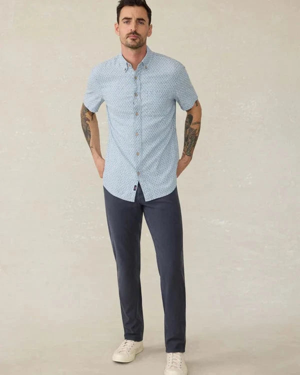 Faherty 5-Pockets NAVY / 31X30 Stretch Terry 5-Pocket Pant