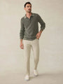 Faherty 5-Pockets STONE / 29X30 Stretch Terry 5-Pocket Pant