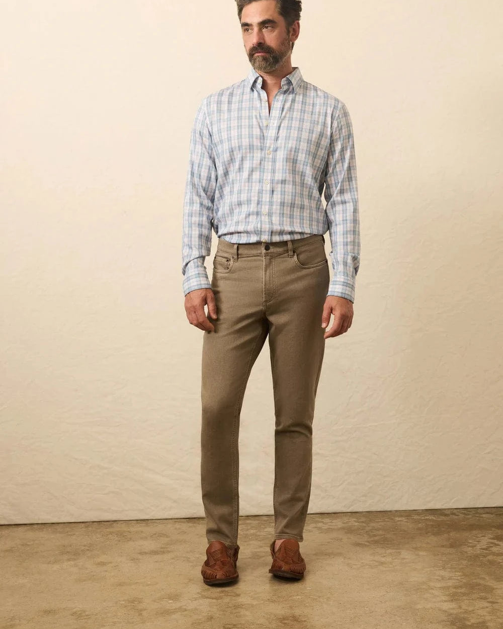 Faherty 5-Pockets Stretch Terry 5-Pocket Pant